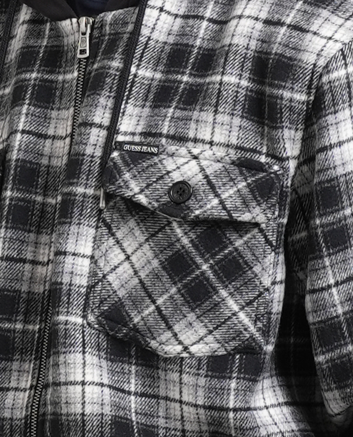 Giubbotto uomo Guess con cappuccio 