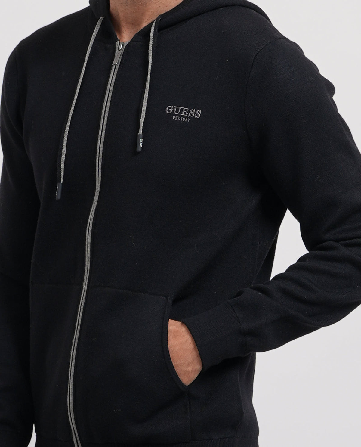 Felpa uomo Guess con cappuccio 