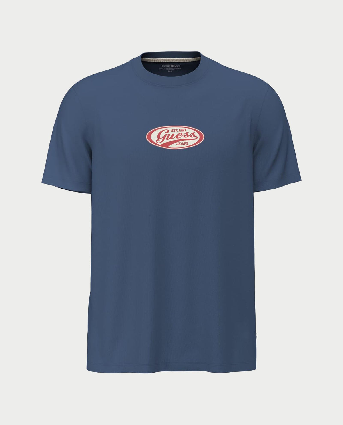 T-shirt uomo Guess con logo centrale 