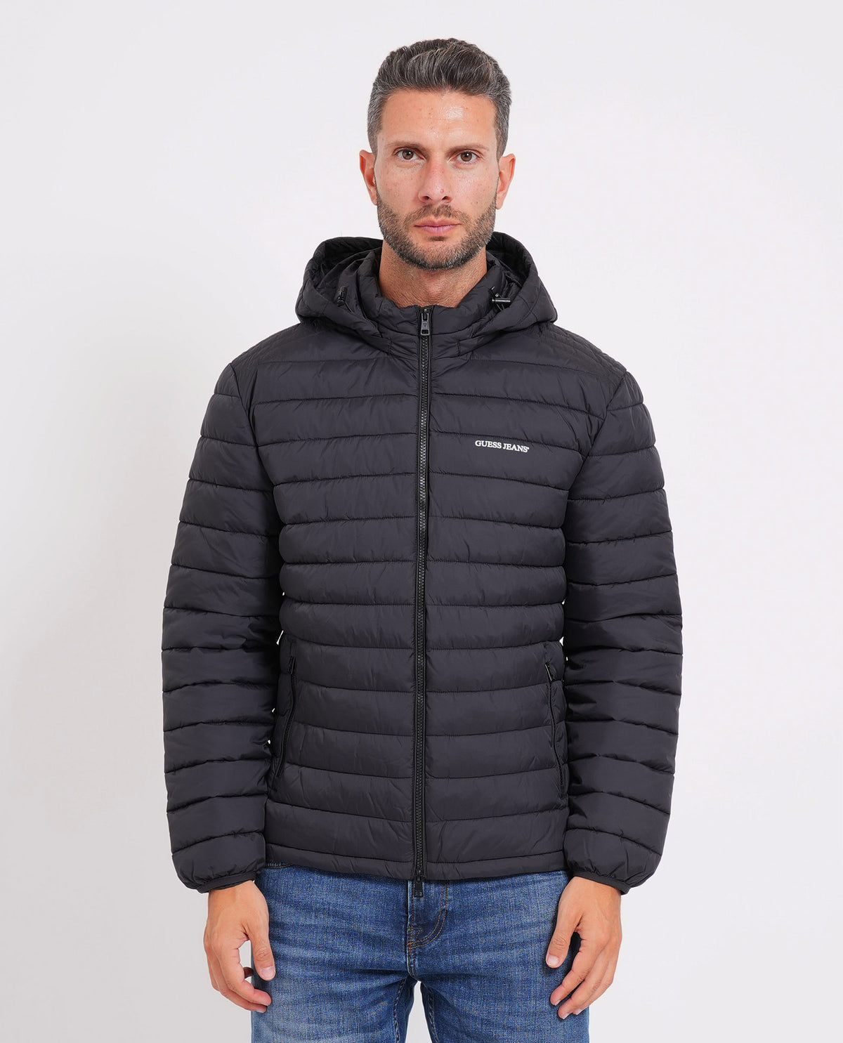 Giacca imbottita in nylon Guess uomo 