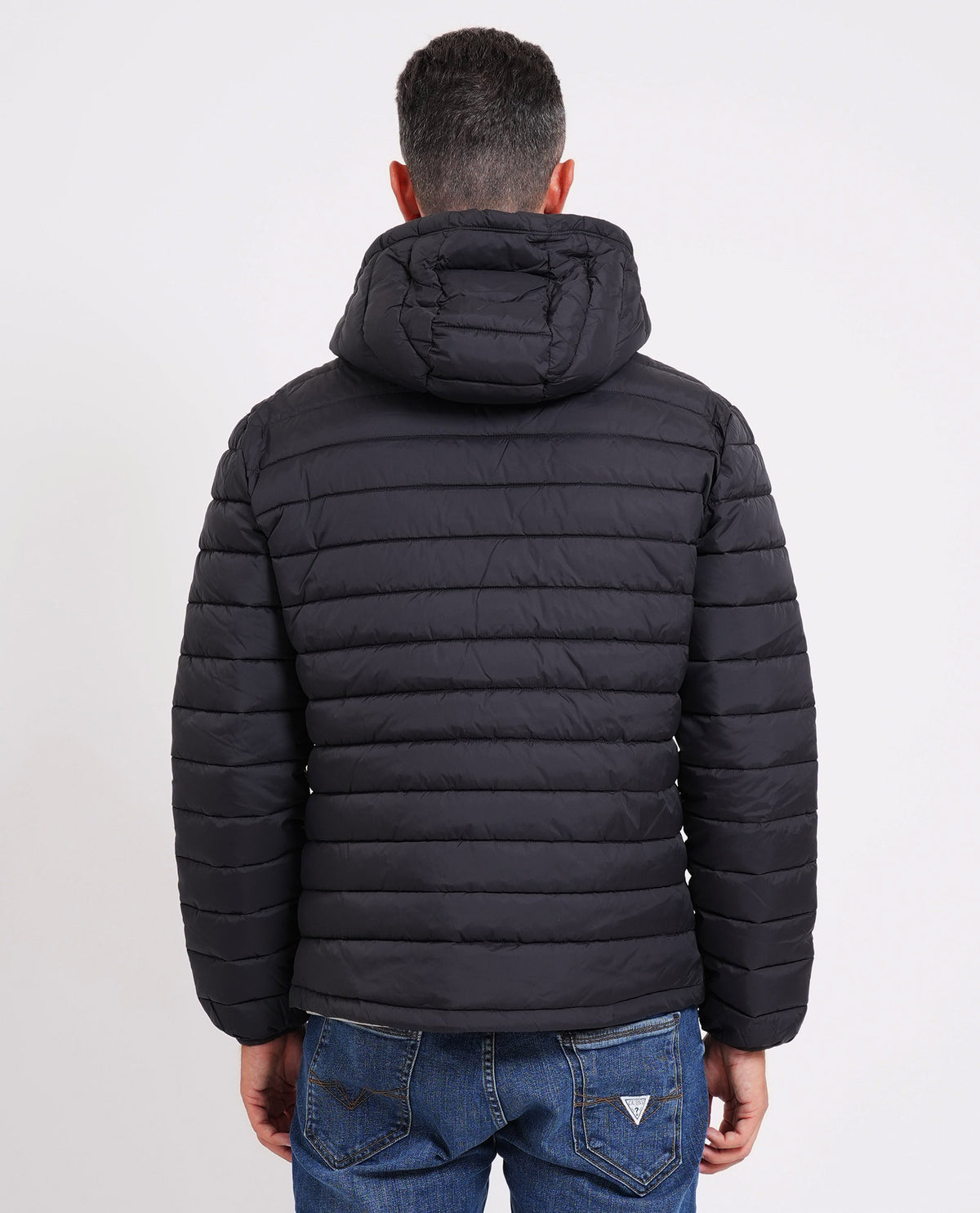 Giacca imbottita in nylon Guess uomo 