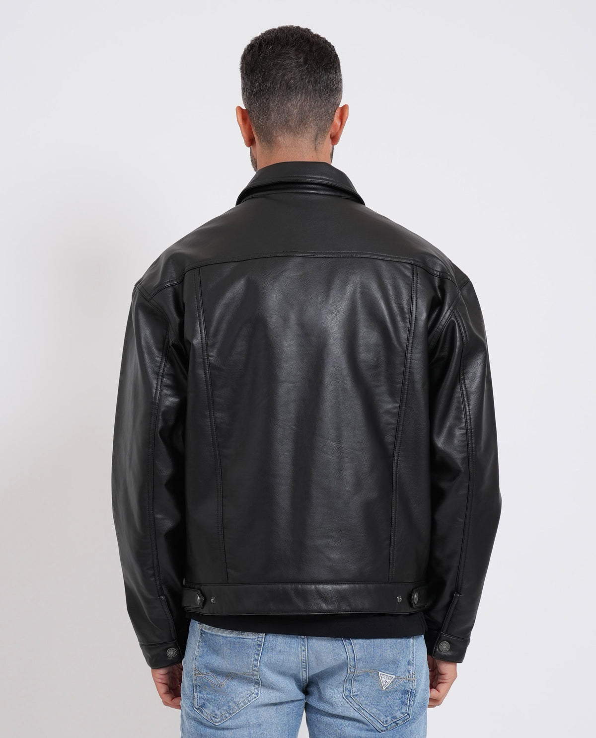 Giacca in similpelle Guess uomo 
