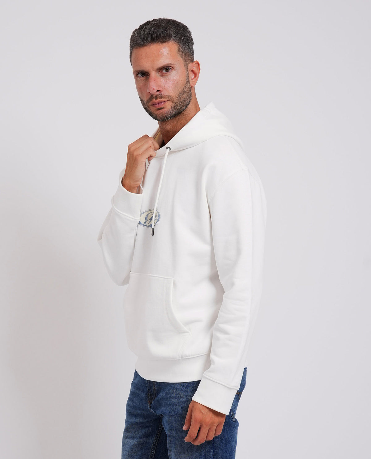 Felpa con cappuccio Guess uomo 