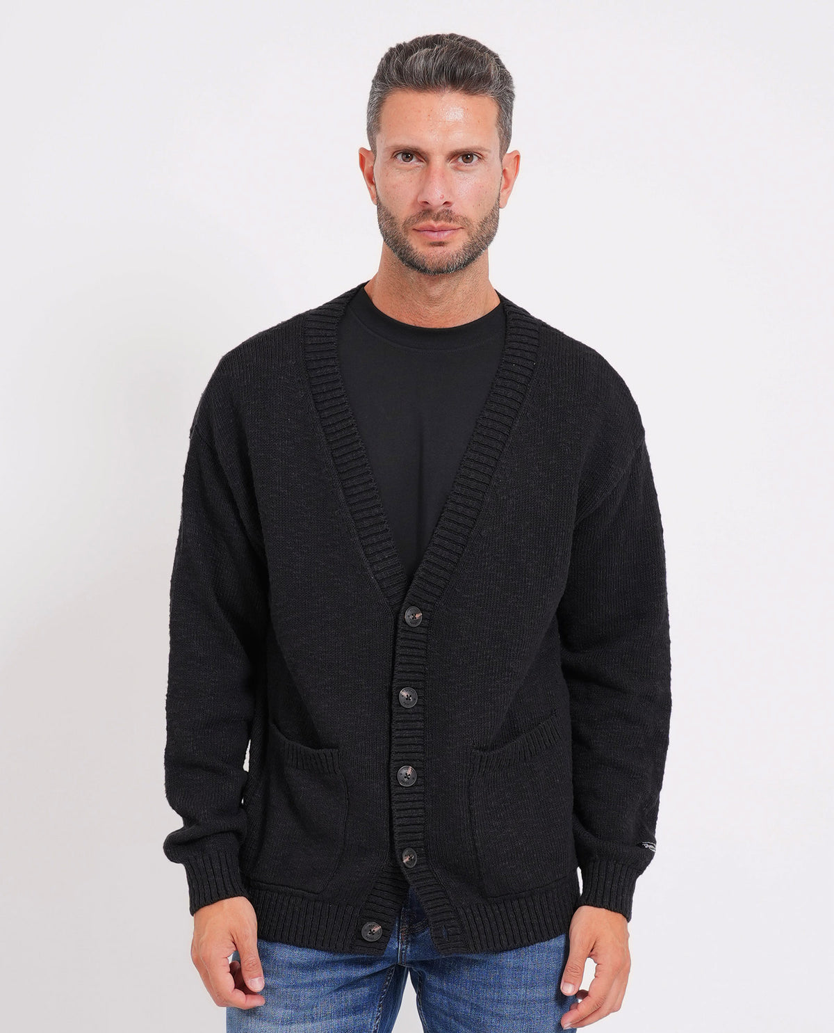 Cardigan uomo Guess con tasche 