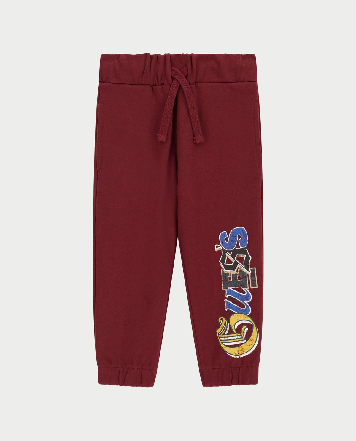 Pantaloni con logo stampato Guess bambino<BR/> 