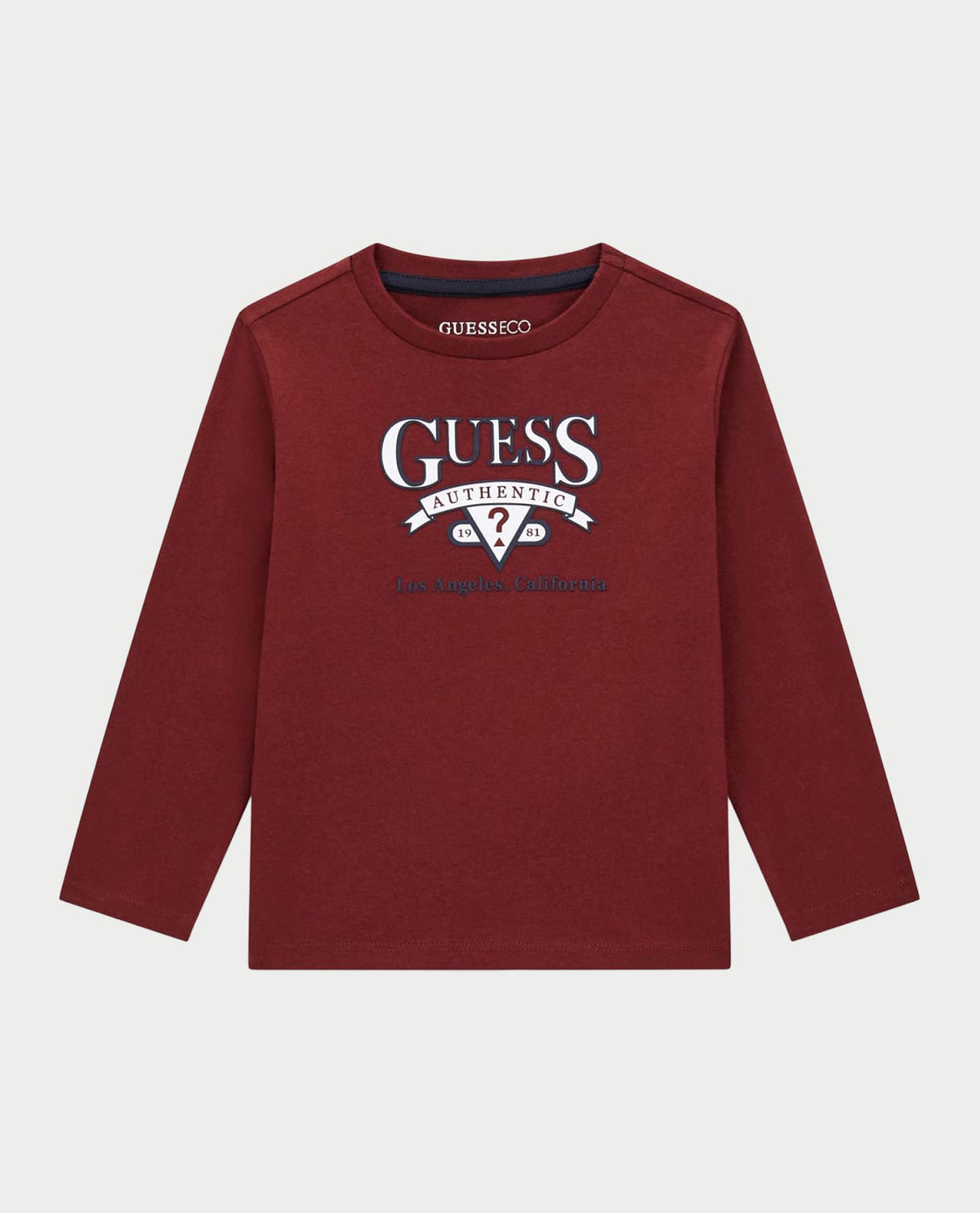 Maglia a maniche lunghe Guess bambino in cotone<BR/> 