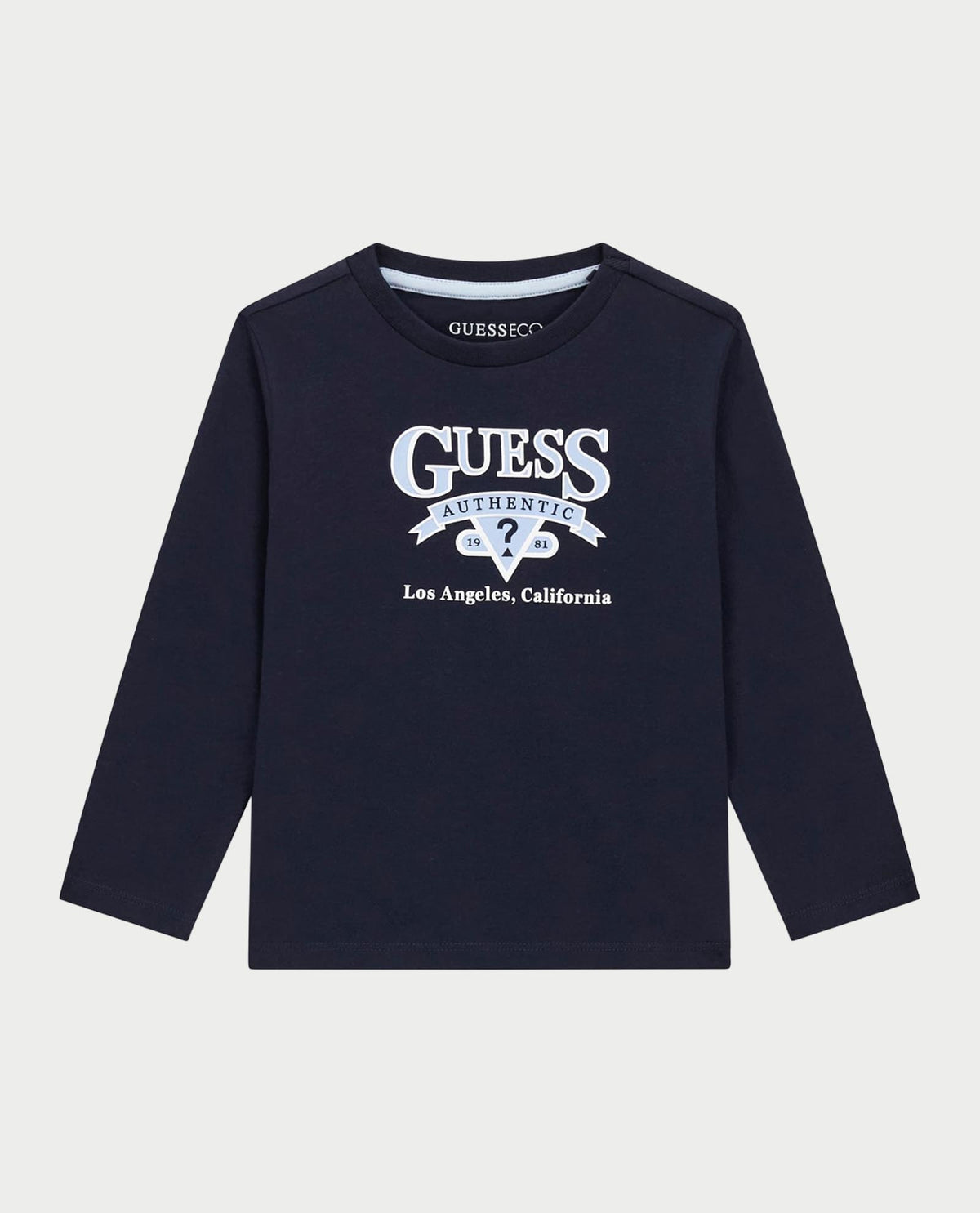 Maglia a maniche lunghe Guess bambino in cotone<BR/> 