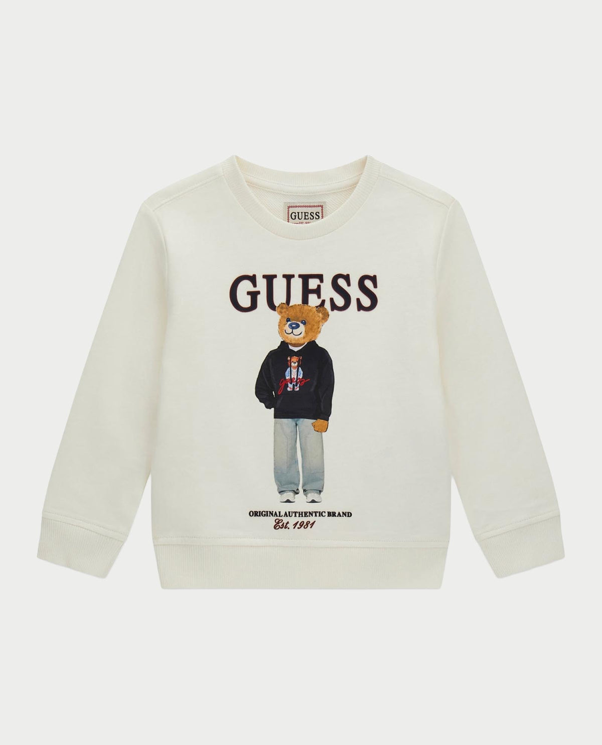 Felpa girocollo Guess bambino 