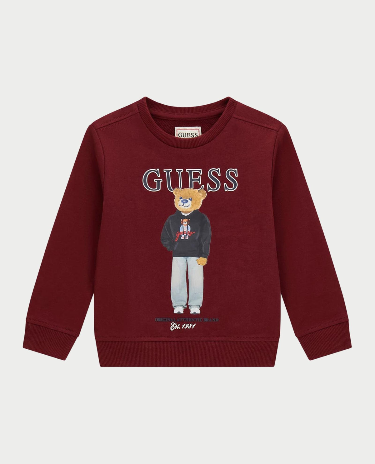 Felpa girocollo Guess bambino 