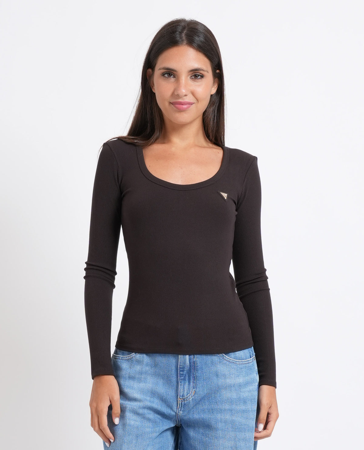 Maglia donna Guess collo ampio 
