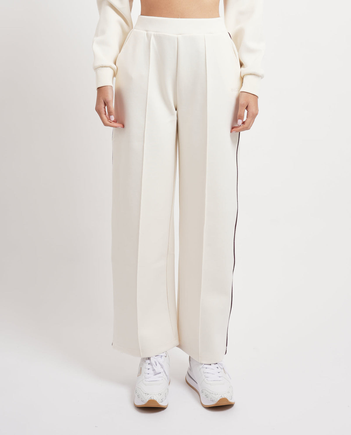 Pantaloni jogger in misto modal Guess donna 