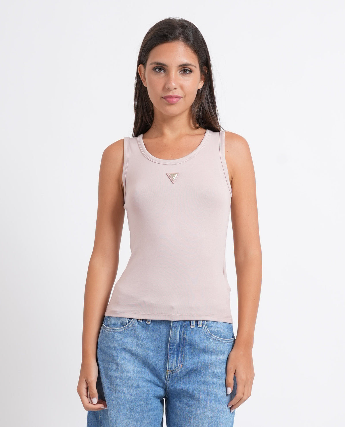 Top donna Guess smanicato 