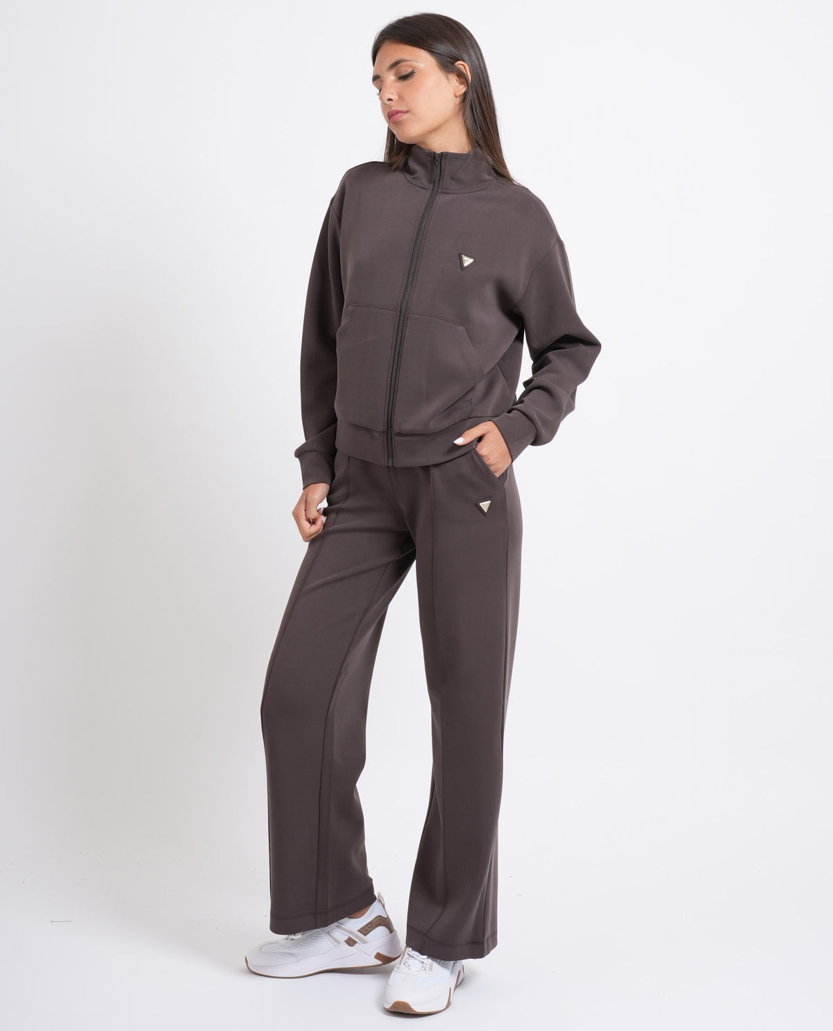 Felpa donna Guess fullzip 