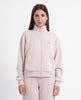 Felpa donna Guess fullzip e collo alto