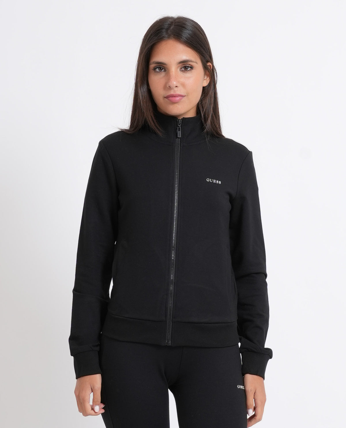 Felpa donna Guess fullzip 