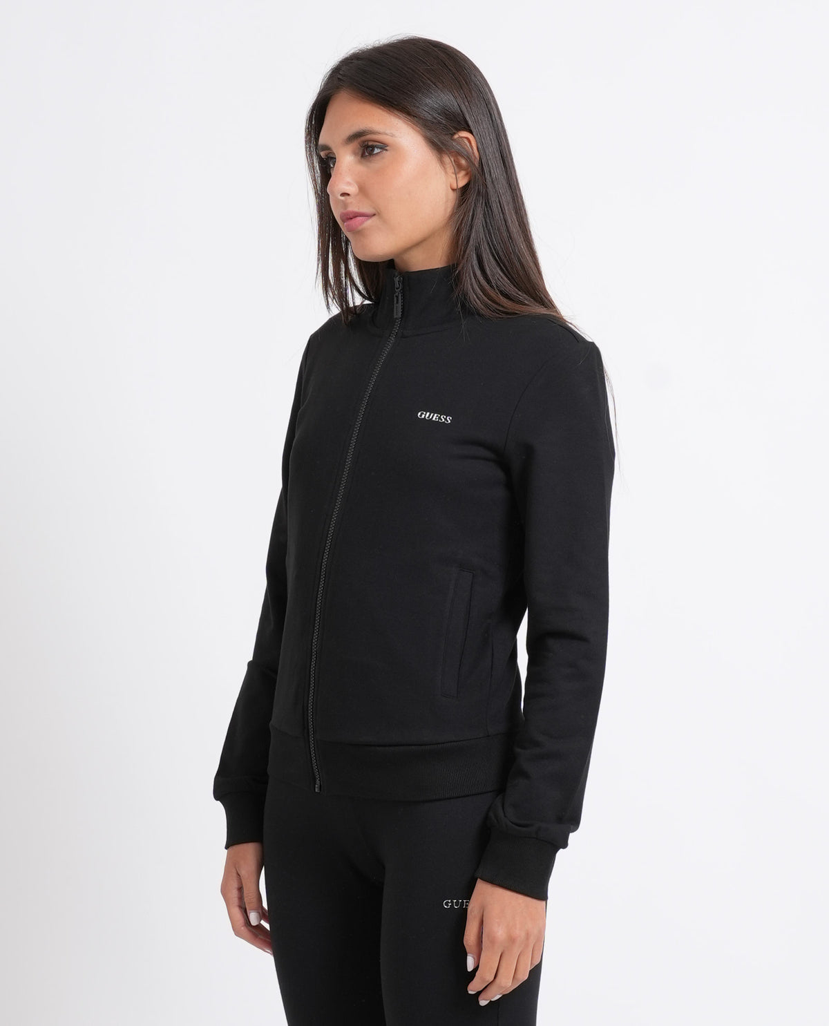 Felpa donna Guess fullzip 