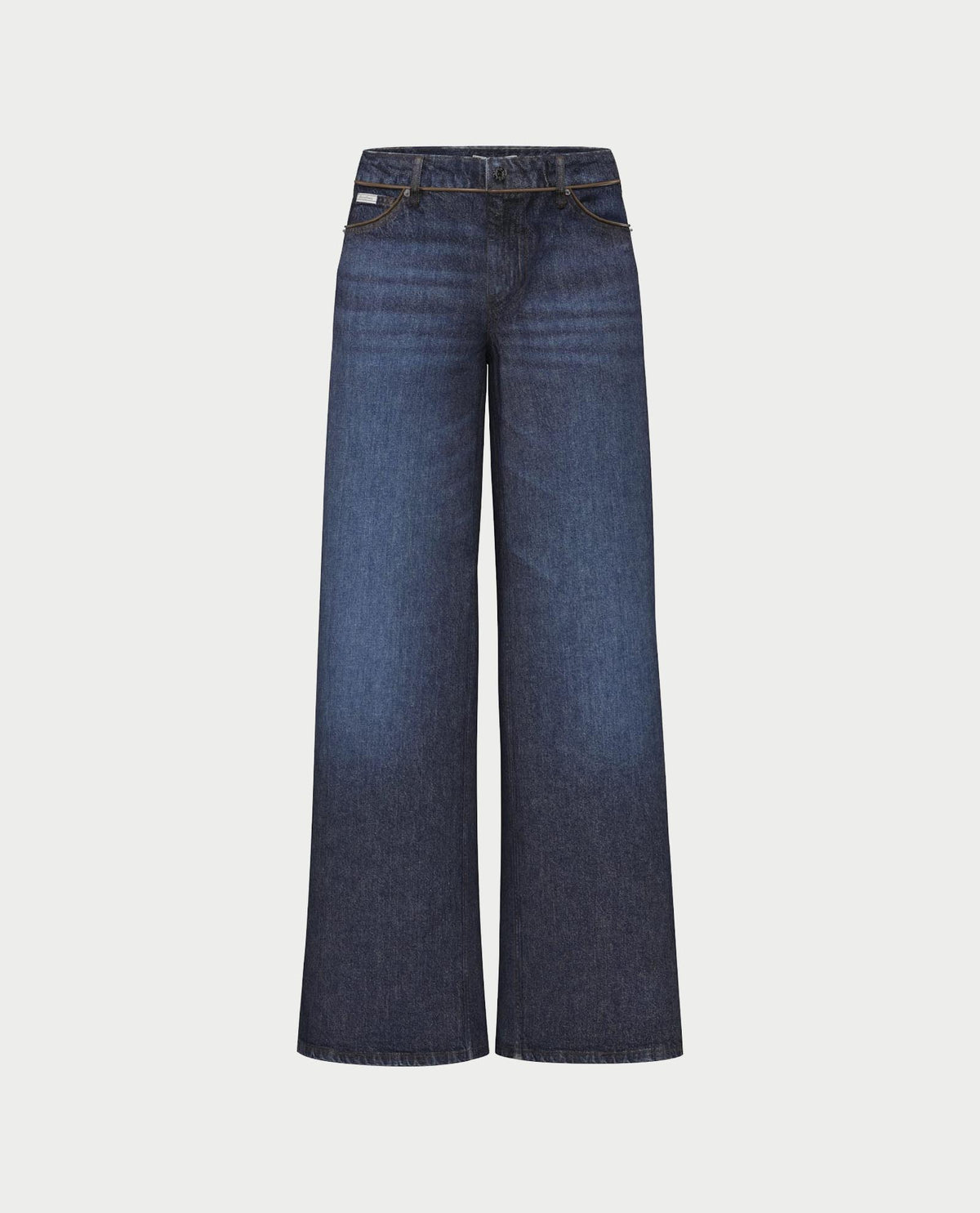 Jeans donna Guess a gamba larga 