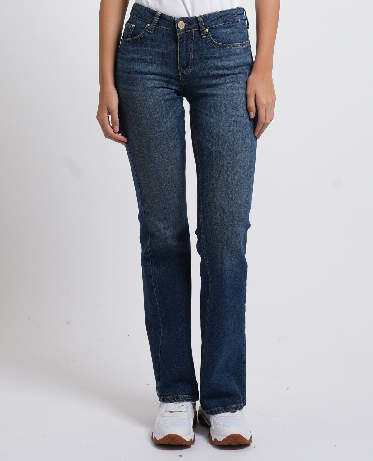 Jean flare vita bassa Guess donna 