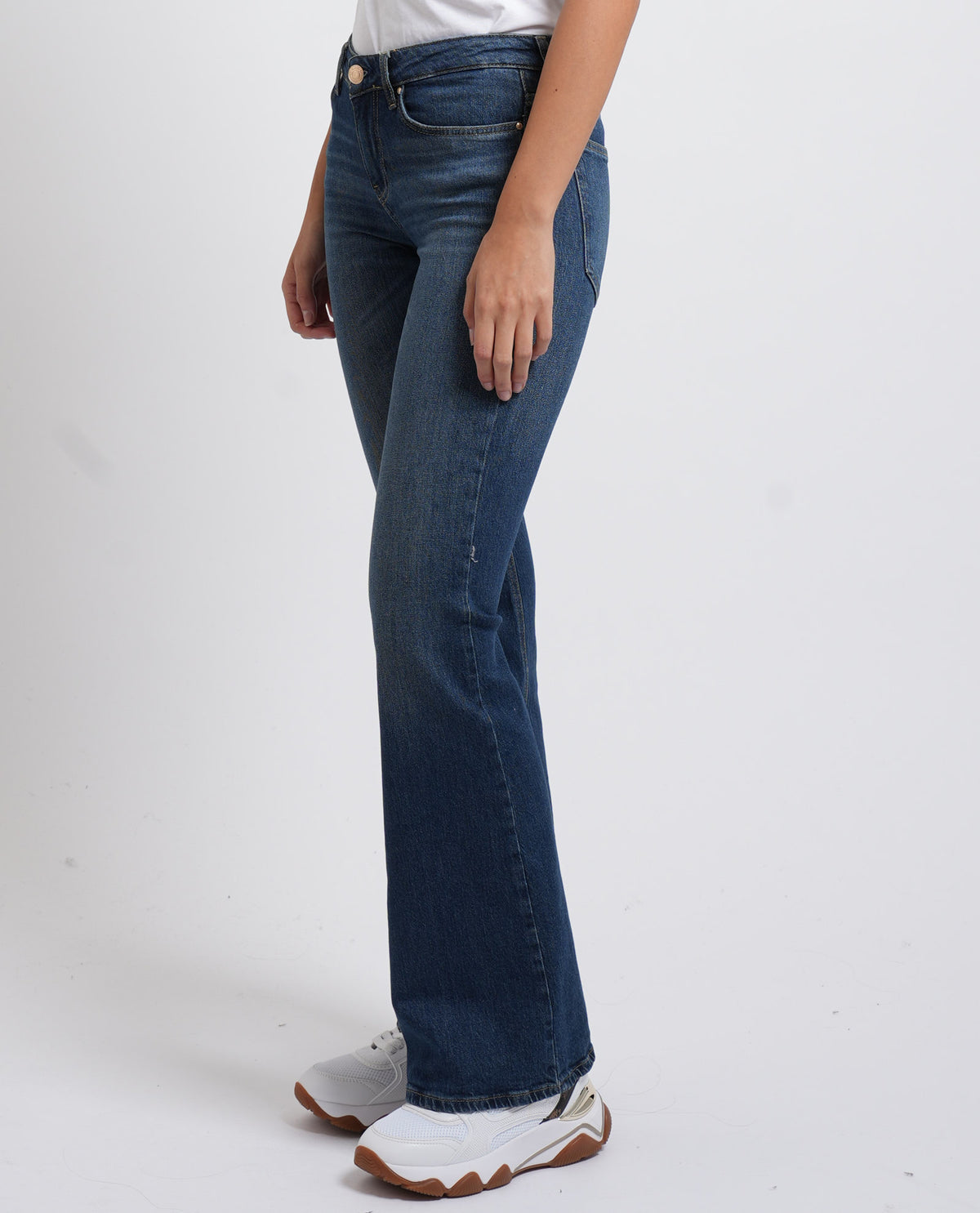 Jean flare vita bassa Guess donna 