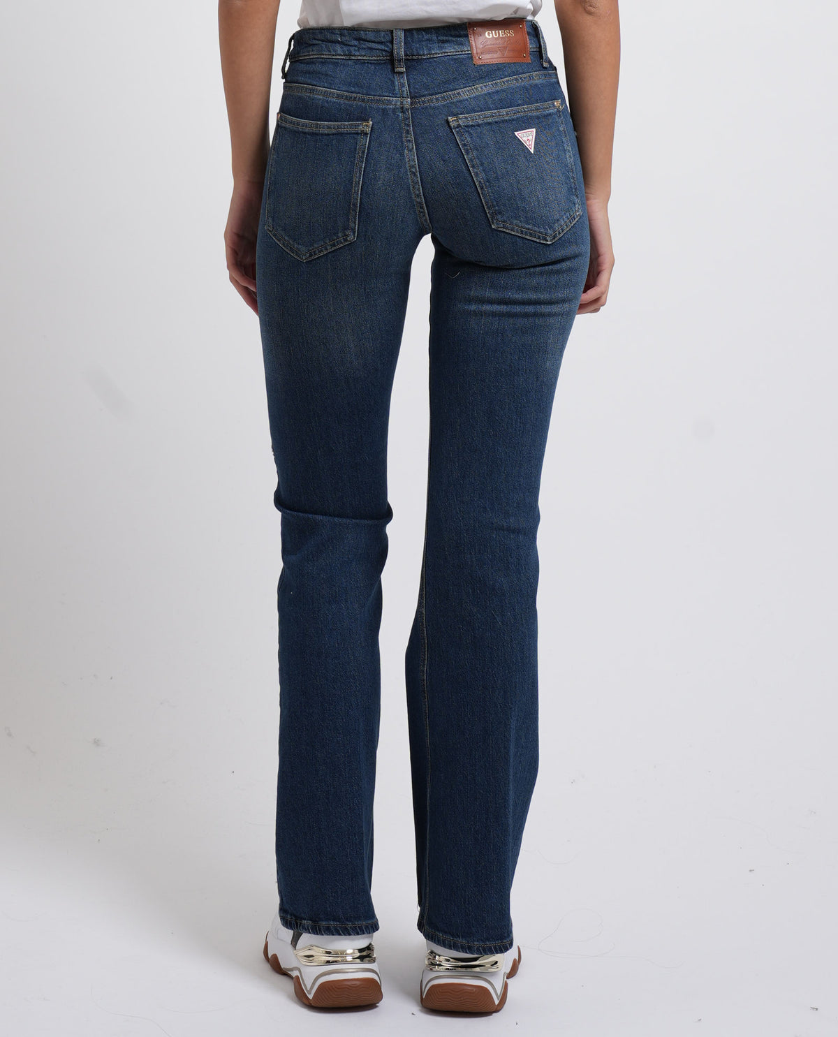 Jean flare vita bassa Guess donna 