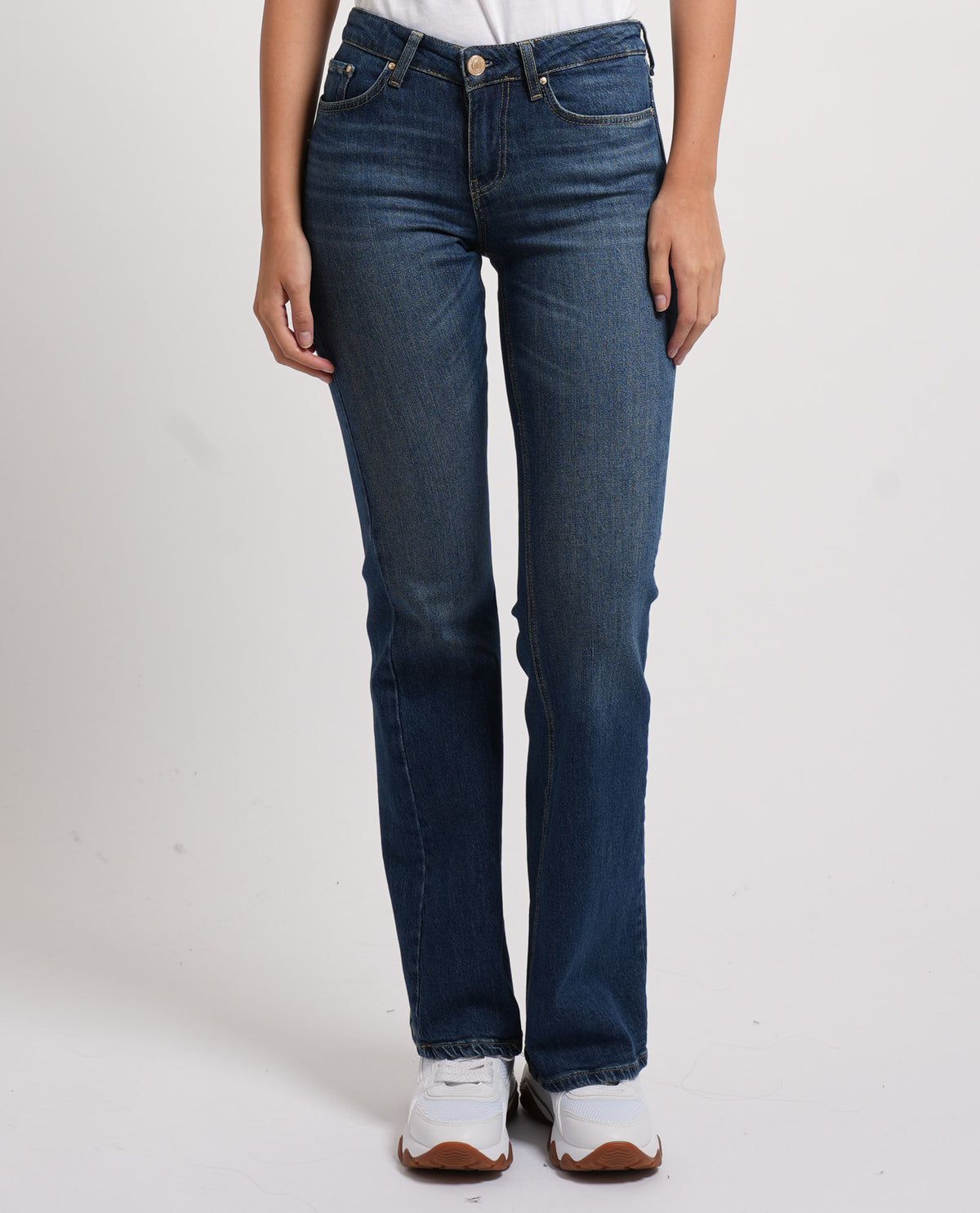 Jean flare vita bassa Guess donna 