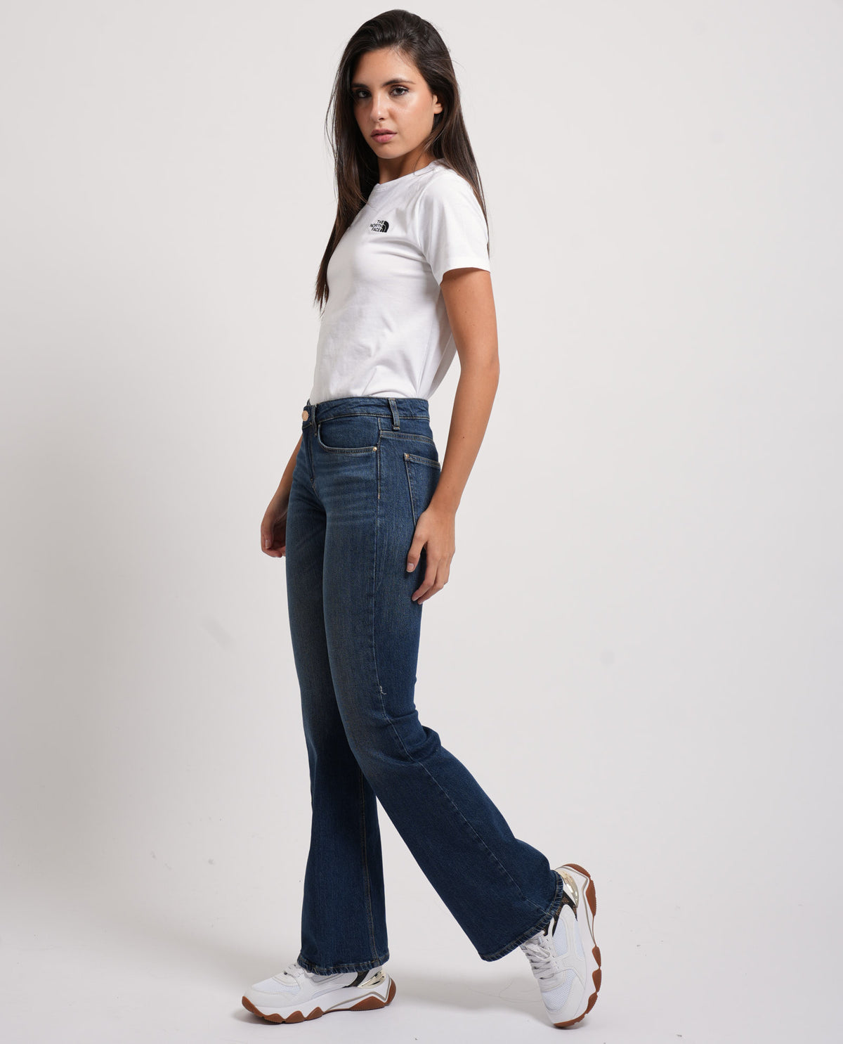 Jean flare vita bassa Guess donna 