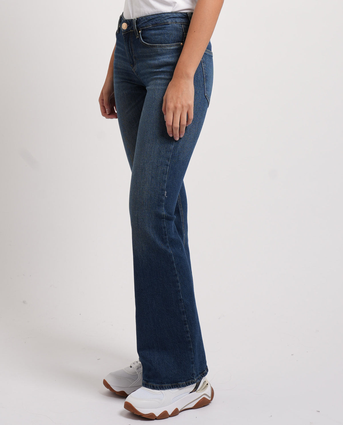 Jean flare vita bassa Guess donna 