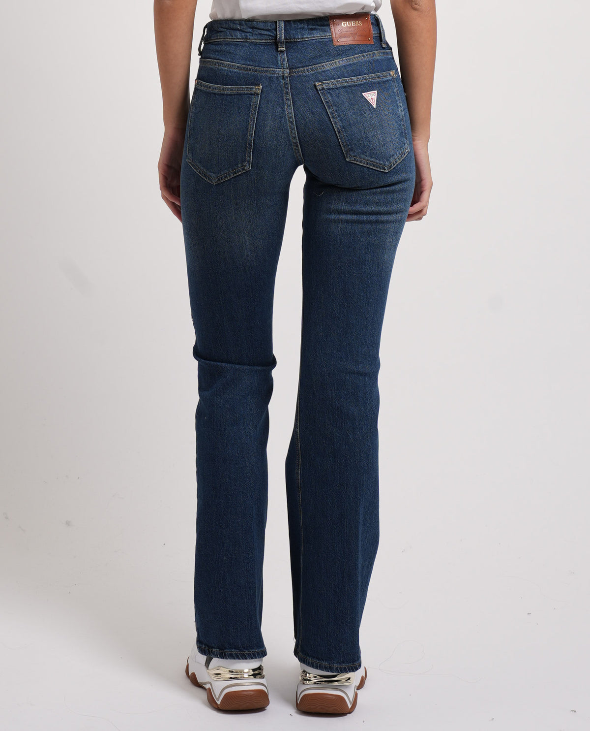Jean flare vita bassa Guess donna 