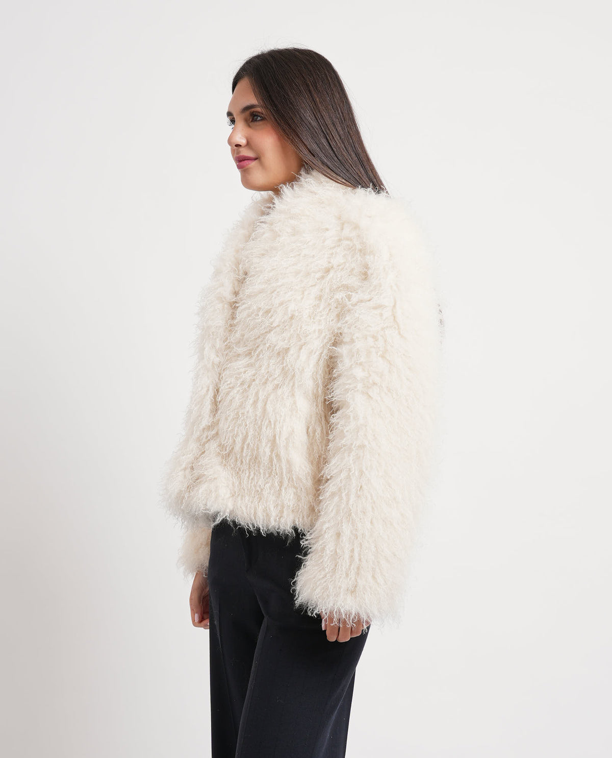 Giacca in pelliccia sintetica Guess donna 