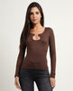 Guess women's top with jewel detail