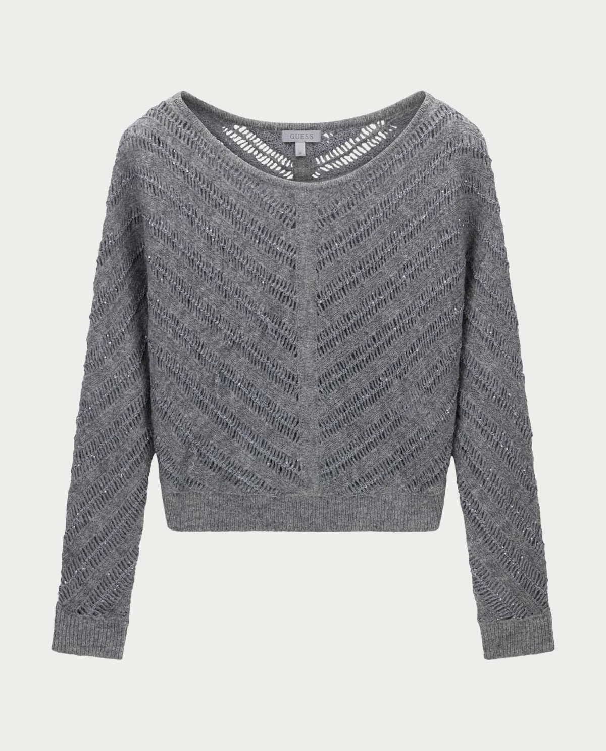 Maglione donna Guess con scollo a barca 