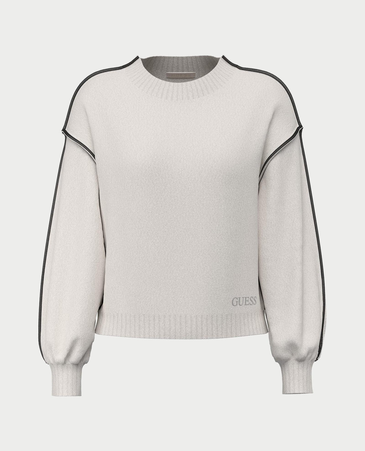 Maglione donna Guess in misto lana con logo 
