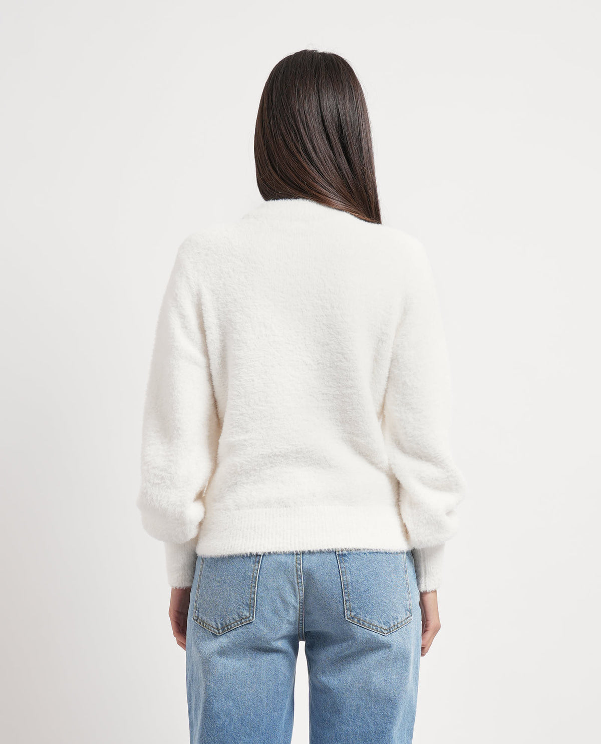 Maglione con collo choker Guess donna 