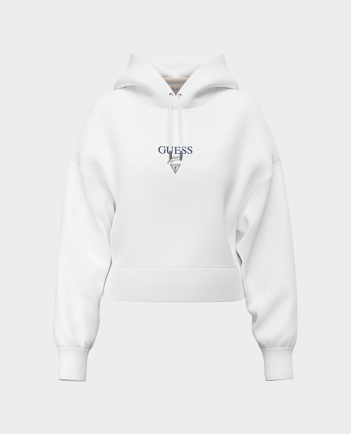 Felpa donna Guess con cappuccio e coulisse 