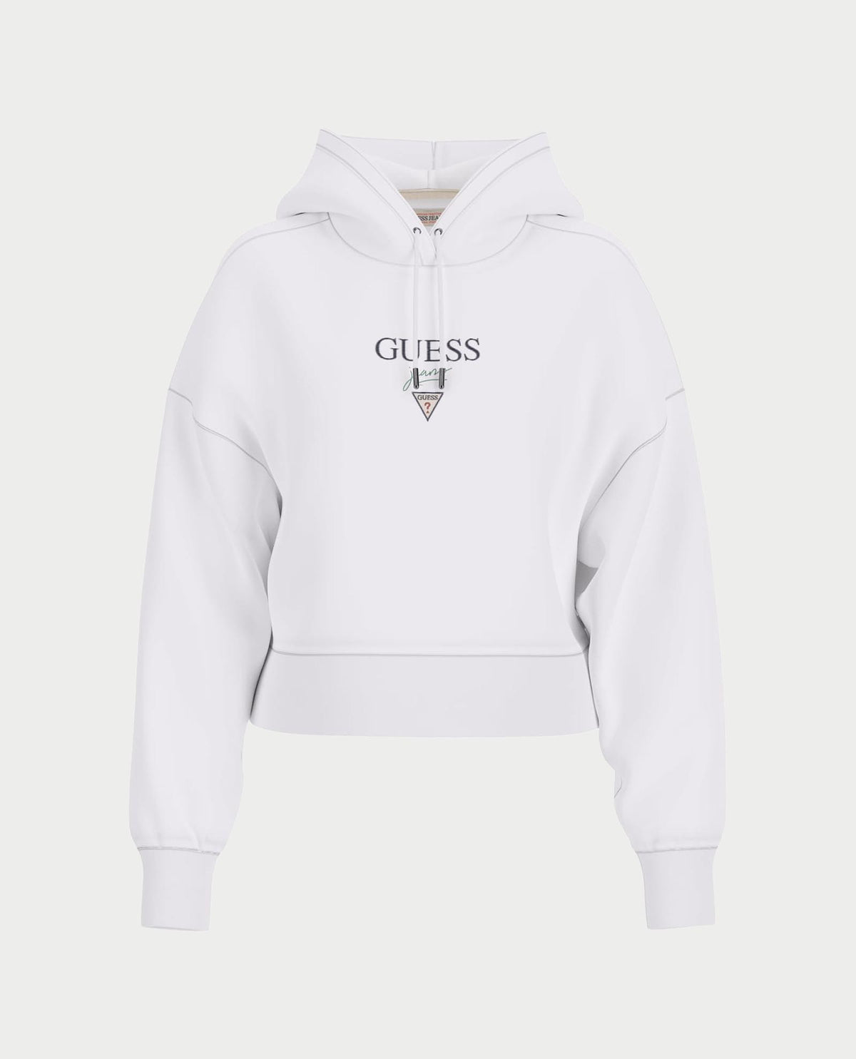Felpa donna Guess con cappuccio e coulisse 