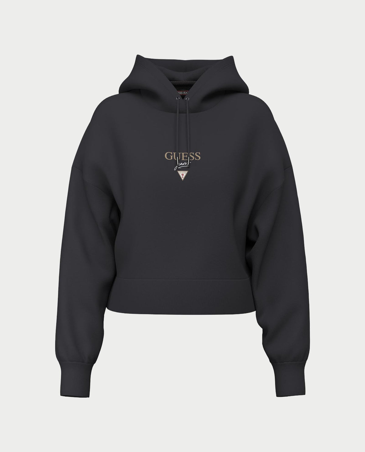 Felpa donna Guess con cappuccio e coulisse 