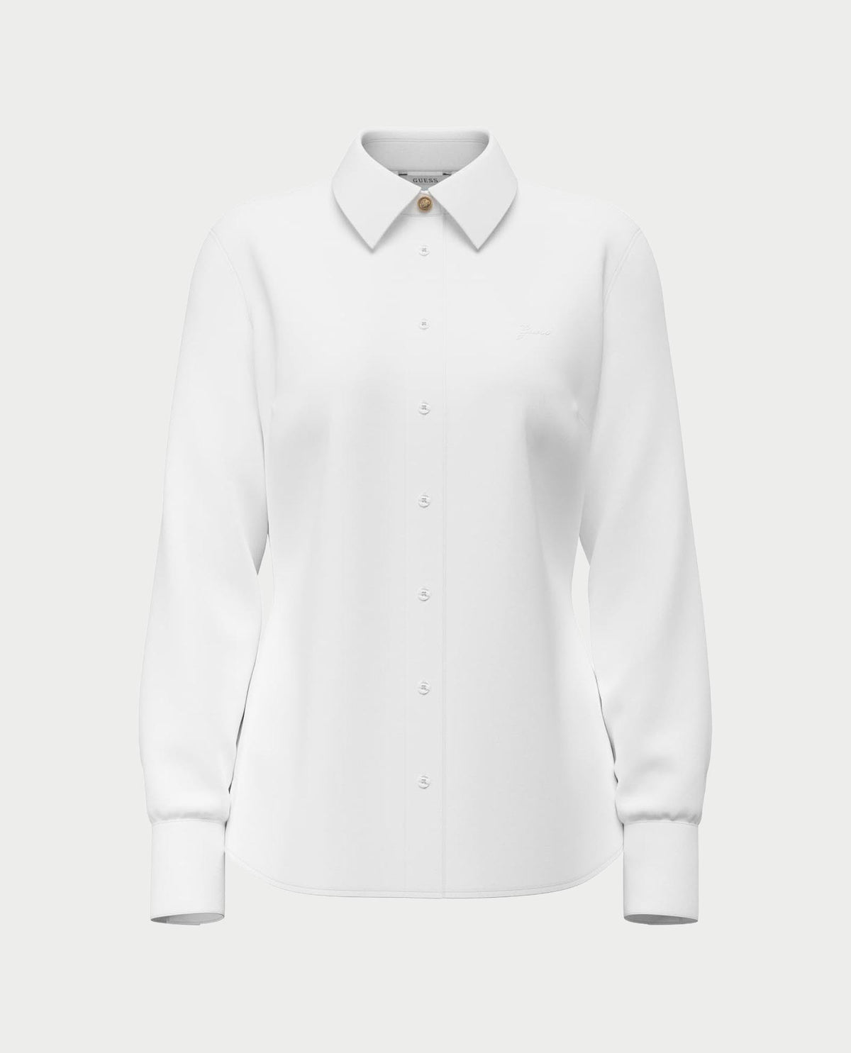 Camicia donna Guess in cotone elasticizzato 