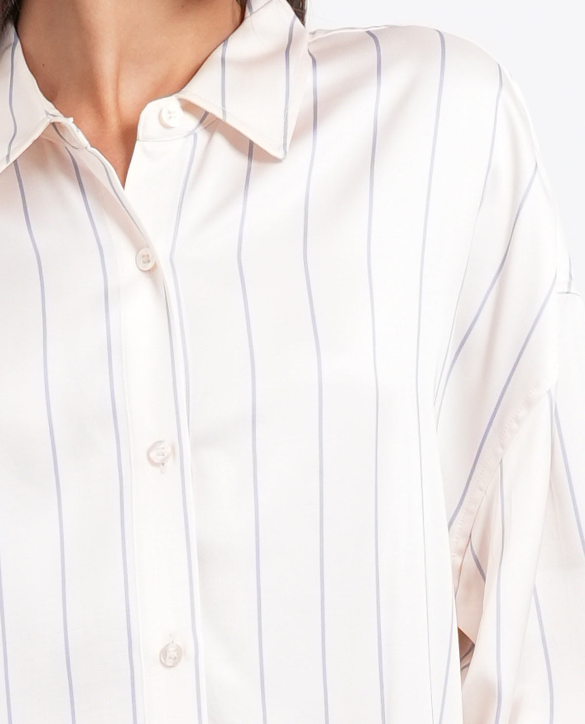 Camicia donna Guess a righe verticali 