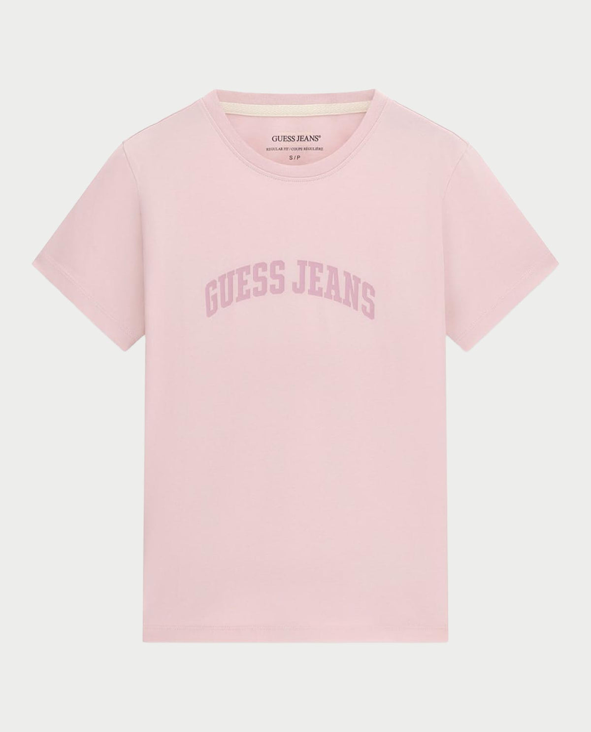T-shirt donna Guess con logo a contrasto 