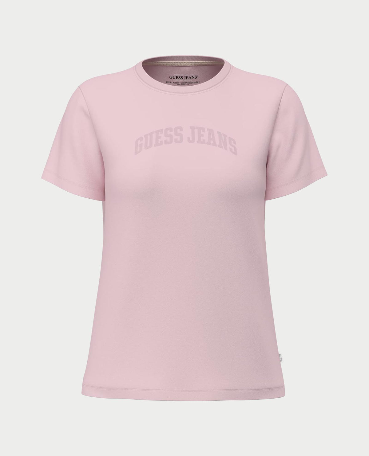 T-shirt donna Guess con logo a contrasto 