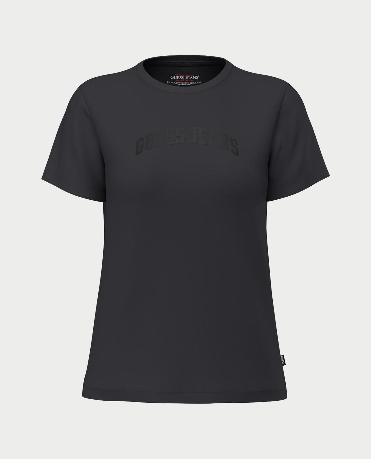 T-shirt donna Guess con logo a contrasto 