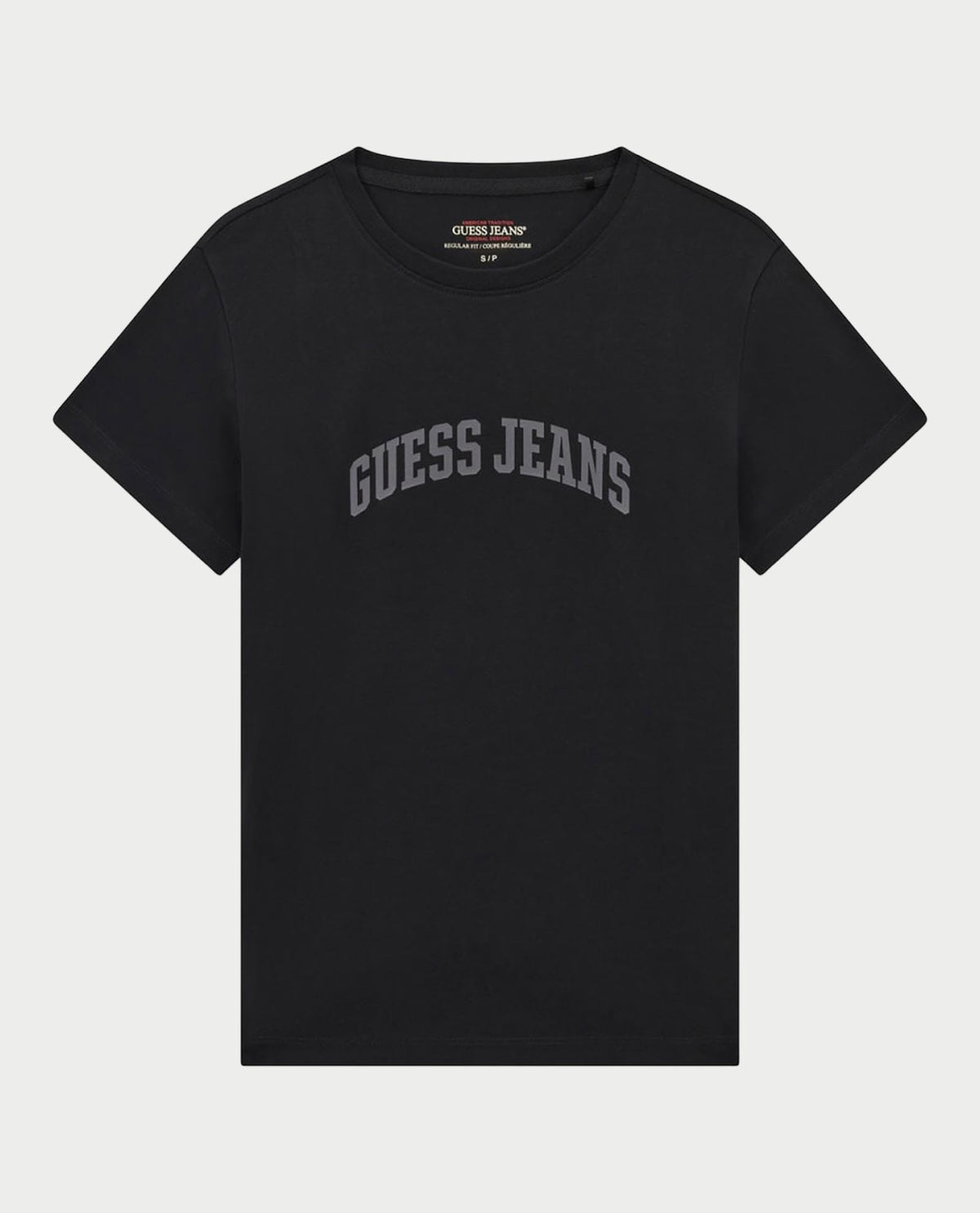 T-shirt donna Guess con logo a contrasto 