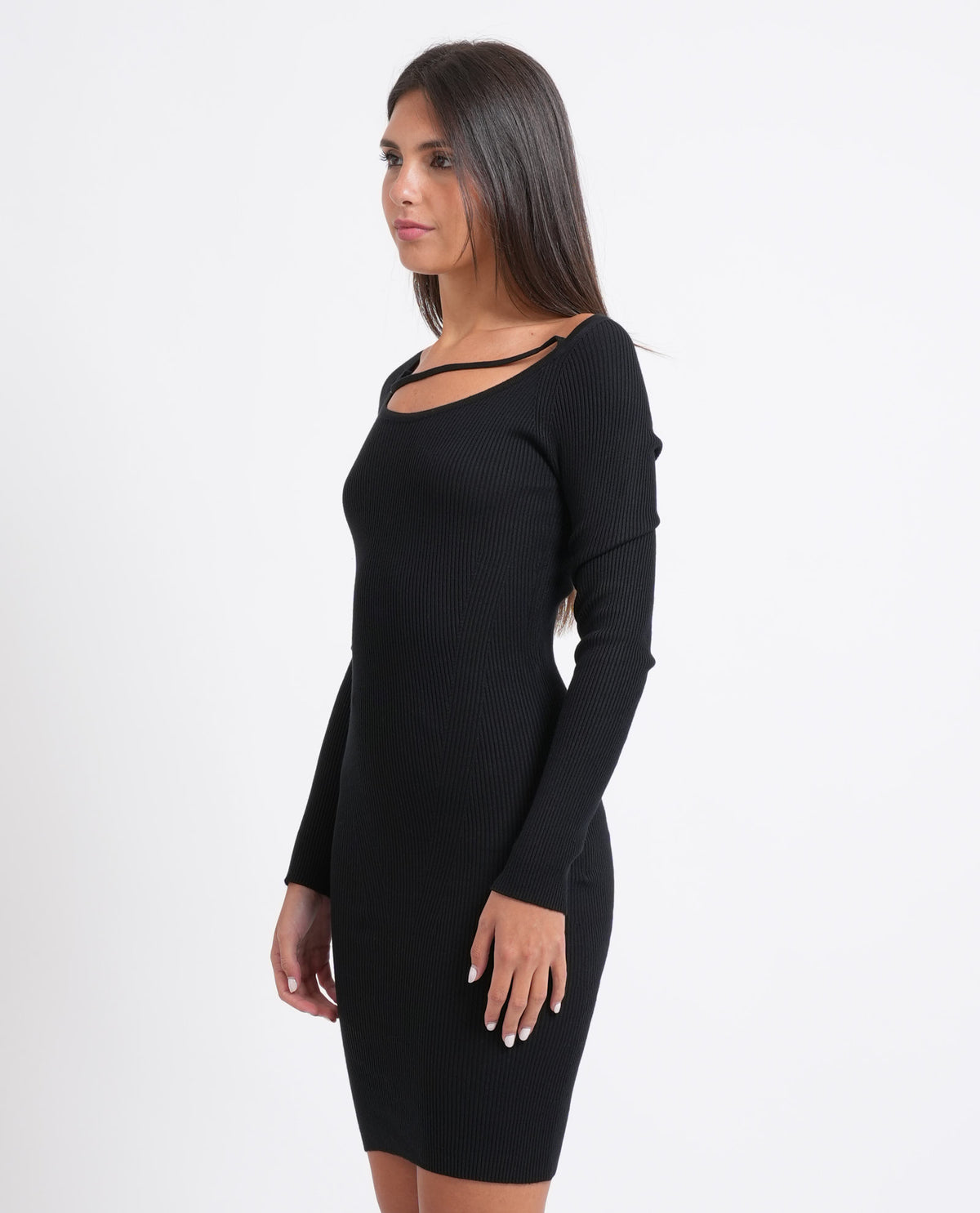Abito corto donna Guess a costine 