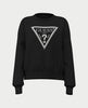 Guess women's sweatshirt with large triangular logo