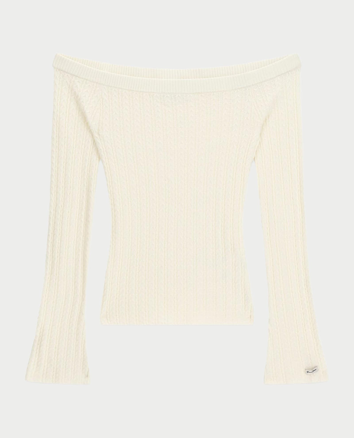 Pullover donna Guess con scollo Bardot 