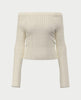 Guess women's Bardot neck sweater