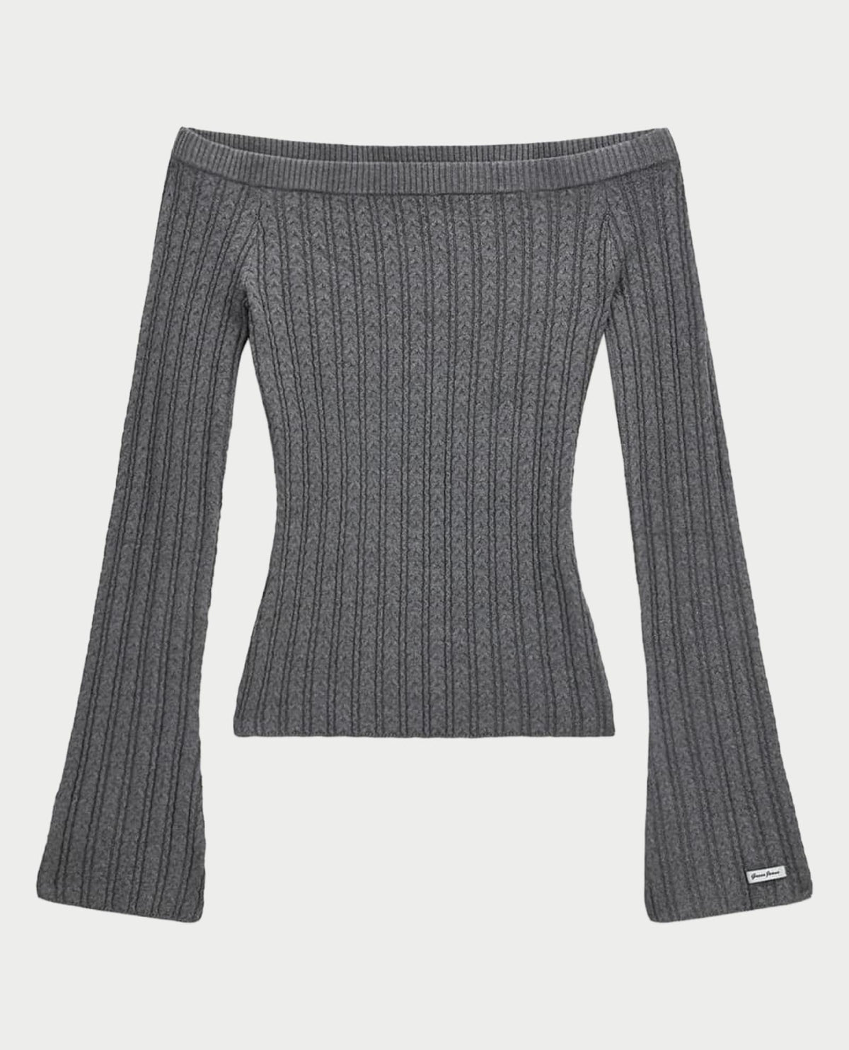 Pullover donna Guess con scollo Bardot 