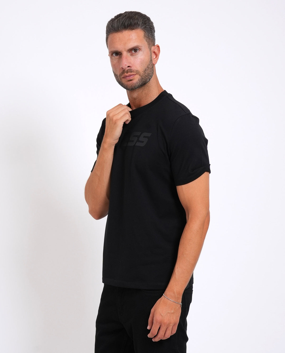 T-shirt uomo Guess con collo rotondo 