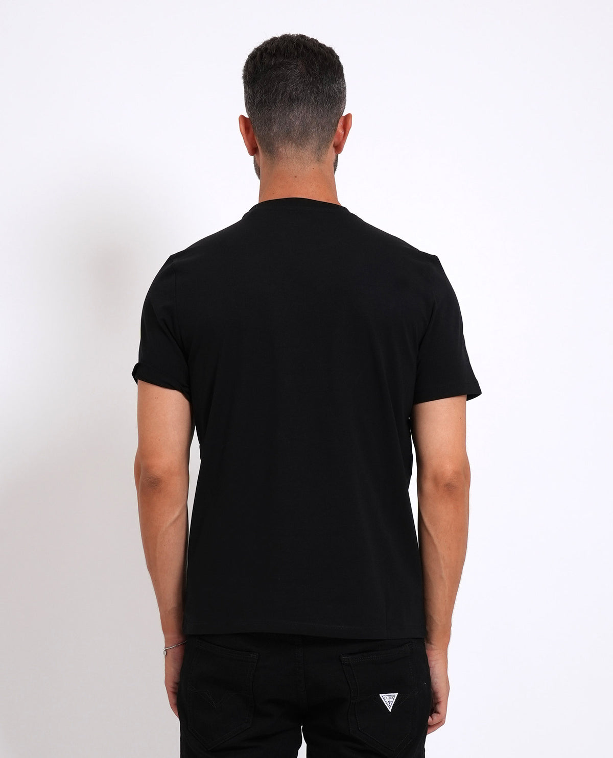 T-shirt uomo Guess con collo rotondo 