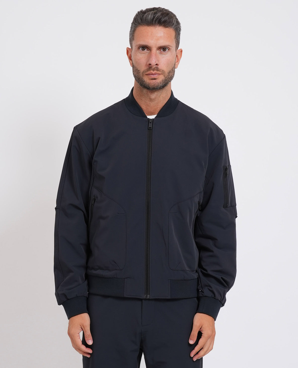 Giacca uomo Guess con colletto bomber 